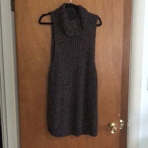 Knit free people turtle neck dress